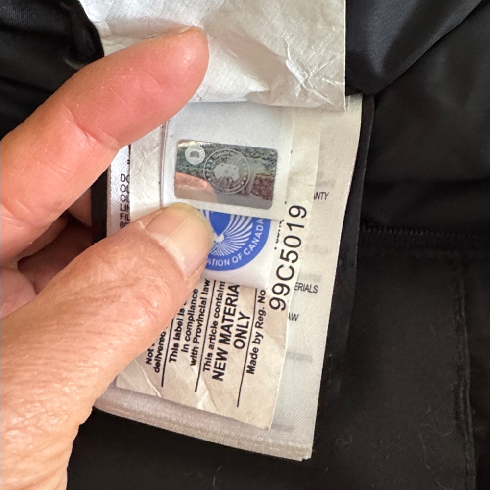 Canada Goose Olympia Down Parka. Size Medium. EUC. Poshmark authentication. - Picture 5 of 16